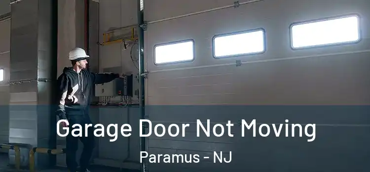  Garage Door Not Moving Paramus - NJ