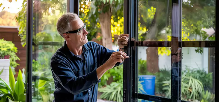 Replacing Sliding Door Lock Paramus